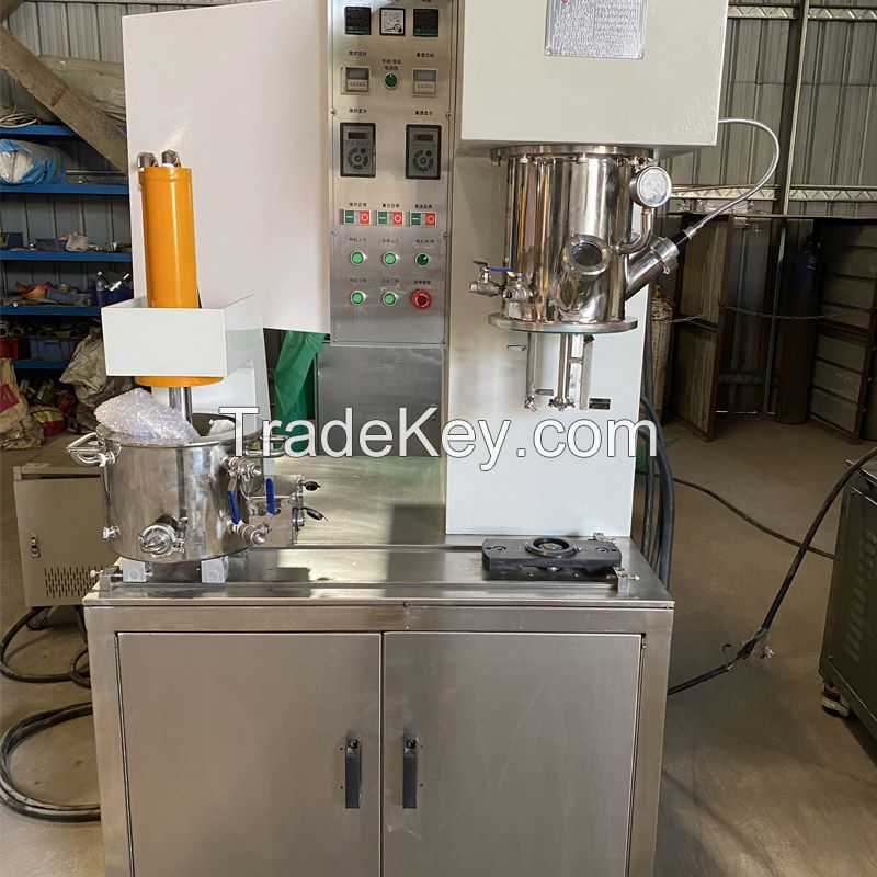 high speed planetary vacuum mixer for lithium-ion stone marble granite adhesive silicone sealant making machine double planetary vacuum mixer