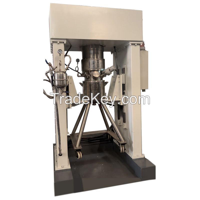 Vertical Kneading Mixer For Solid Propellant Explosive Rocket Material Double Vertival Blade Kneader