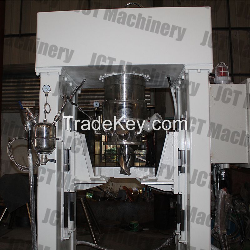 Vertical Kneading Mixer For Solid Propellant Explosive Rocket Material Double Vertival Blade Kneader