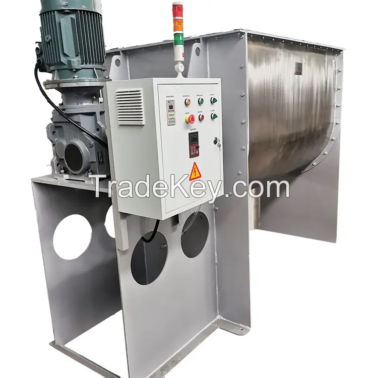 Horizontal Multifunctional Dry Powder Mortar Putty Powder Mixing Mixer Computer Metering Automatic Feeding Mixer