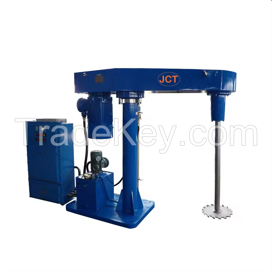 Industrial Chemical Machinery Equipment Vertical High Speed Disperser Liquid Mixing Homogenizer Latex Paint Mixer