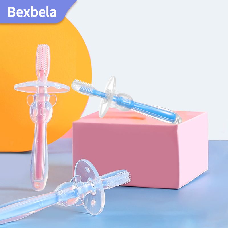 Baby silicone toothbrush