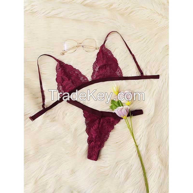 Three-point sexy underwear set