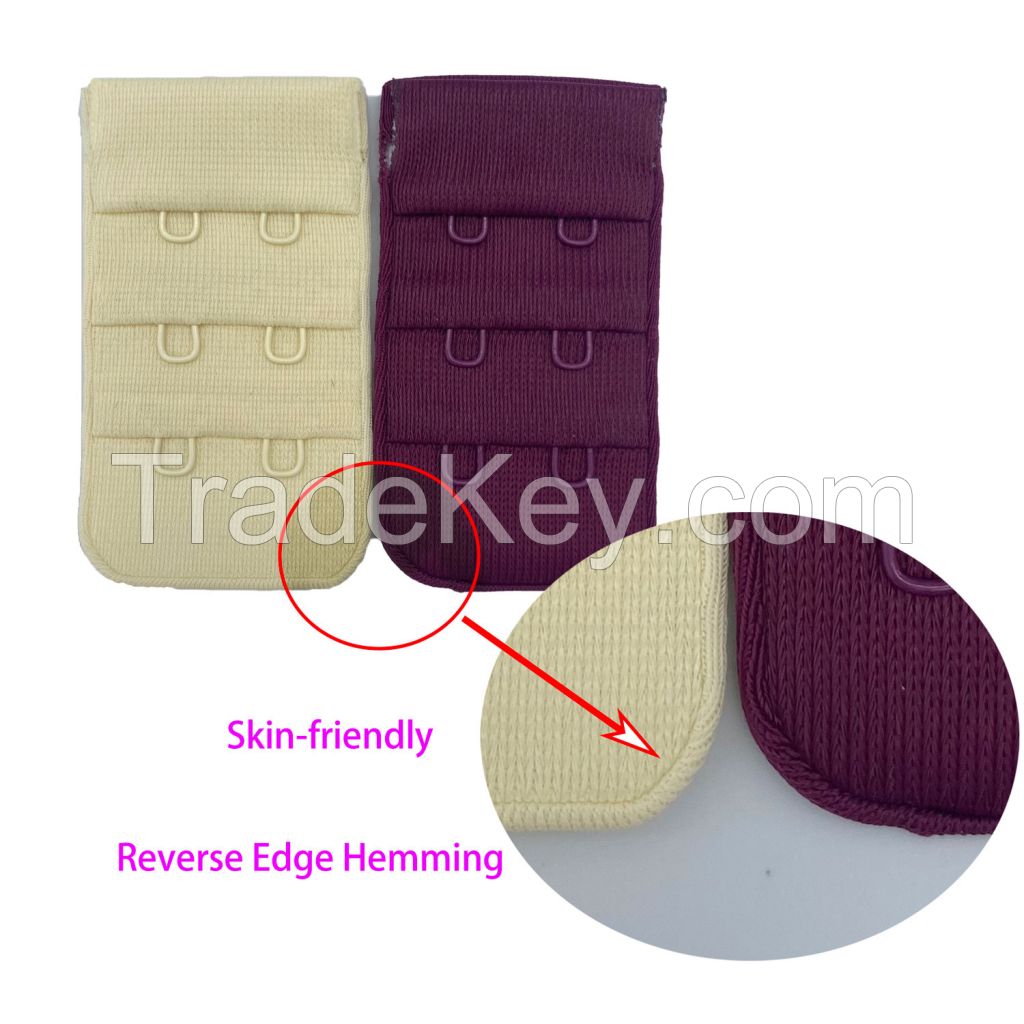 3*3 Microfiber+spandex bra Hook &amp; Eye (Soft-Seal) Skin-friendly Reverse Edge Hemming