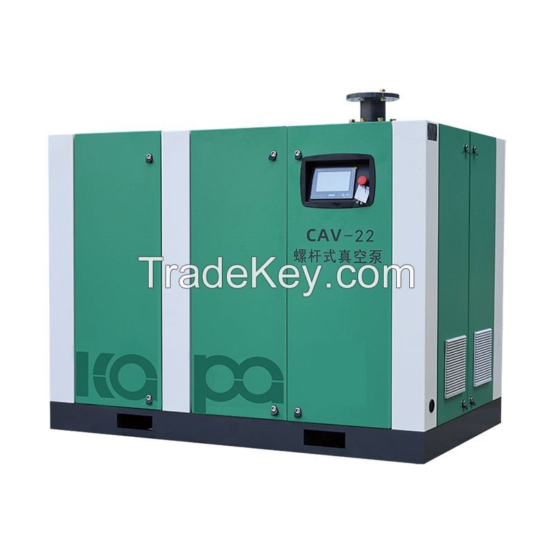 Variable frequency screw vacuum pump