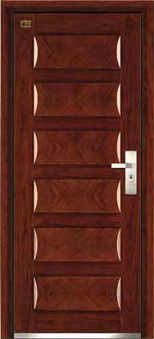 Armoured Door, Steel Wood Door, Steel Wooden Door