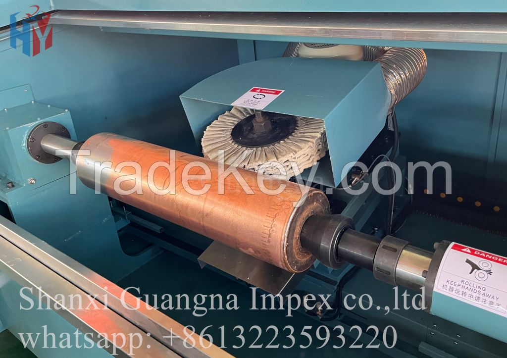  gravure cylinder making copper polishing machine