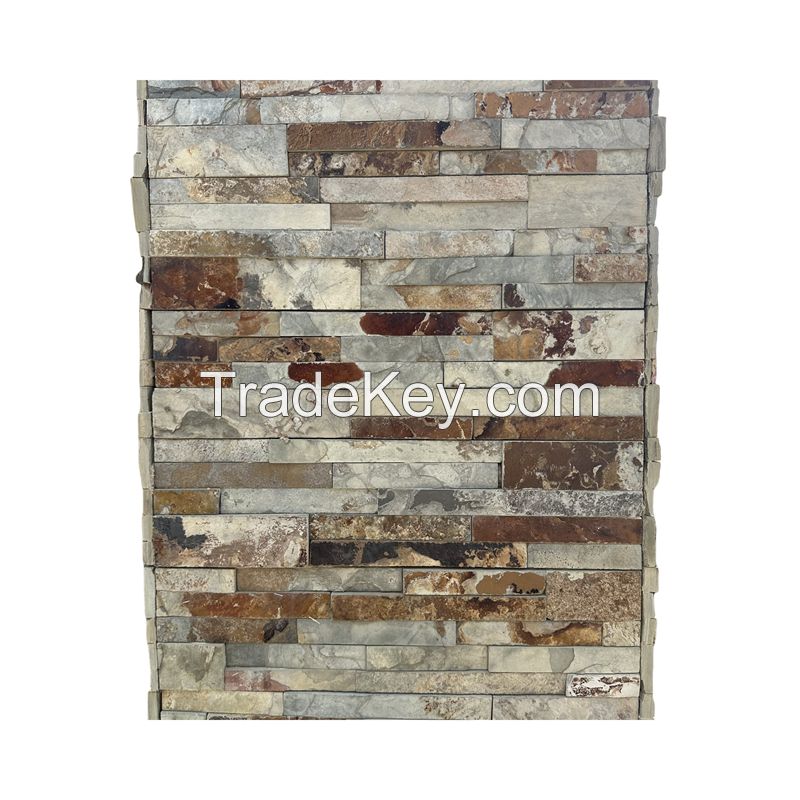 AUTUMN Rustic Multicolor Slate Cultured Stone natural stone tile for extrior walls