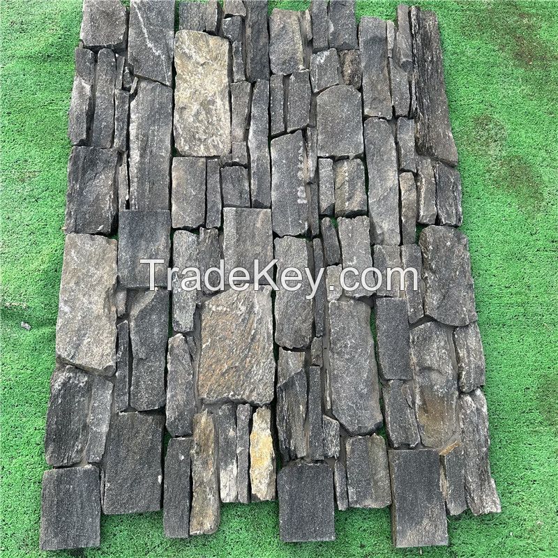 Indoor wall stone tile villa Ledge stone cultured stone for extrior walls