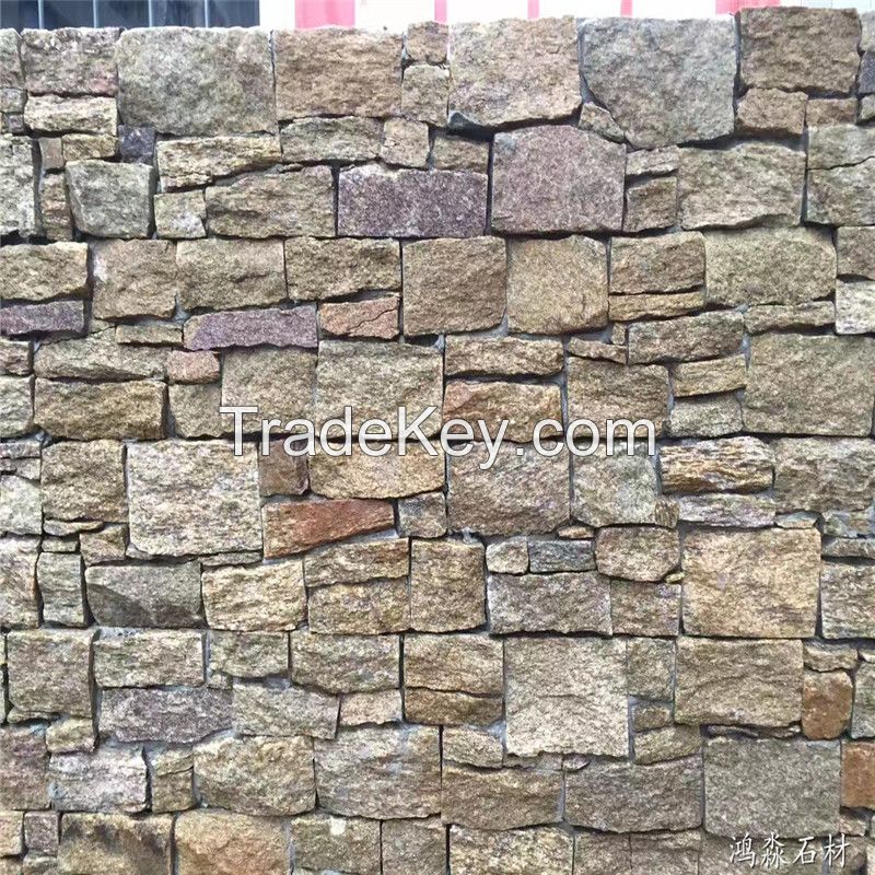 Indoor wall stone tile villa Ledge stone cultured stone for extrior walls