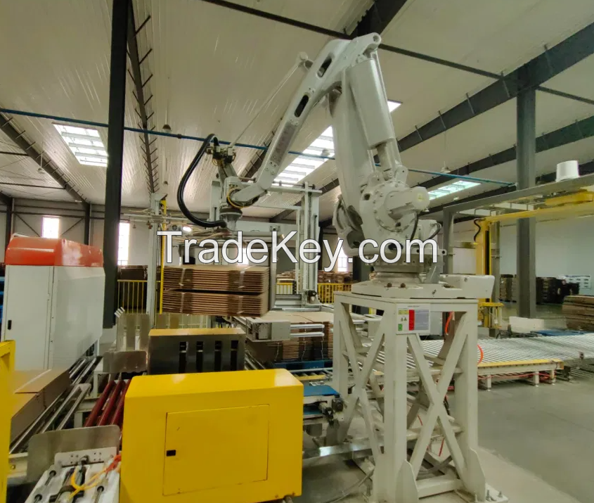 Hour Box Handling Palletizing Arm Robot Point to Control Machine