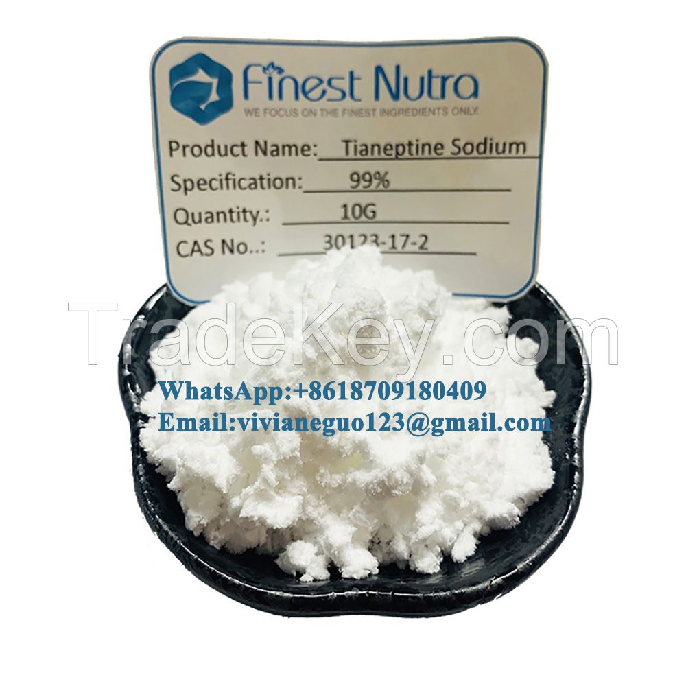 99.9% Tianeptine Sodium/Free acid/Sulfate