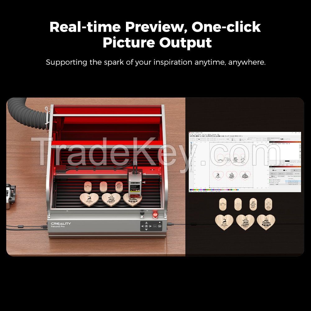 CREALITY Falcon2 Pro Enclosed Laser Engraver & Cutter