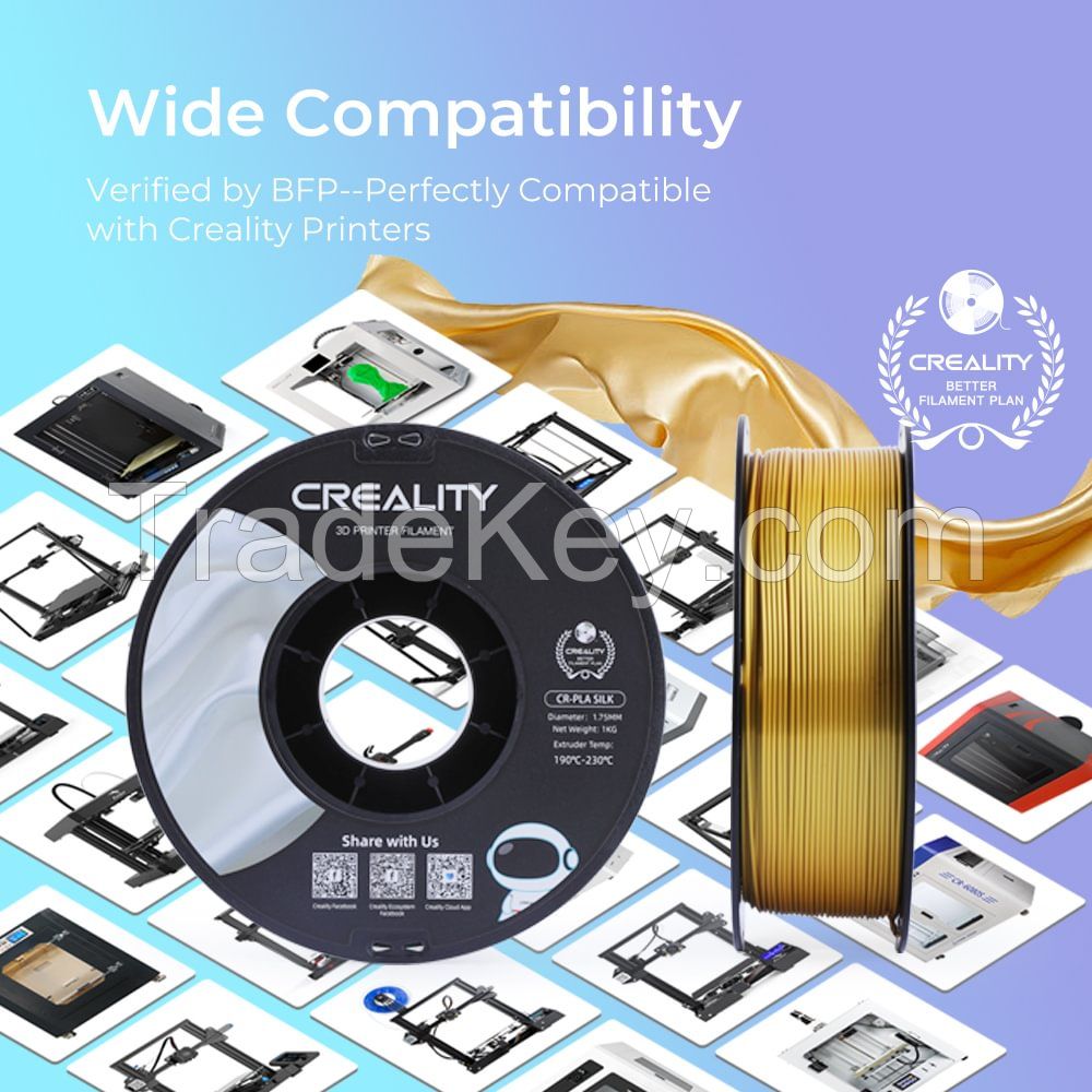 CREALITY CR-Silk 1.75mm PLA 3D Printing Filament 1kg