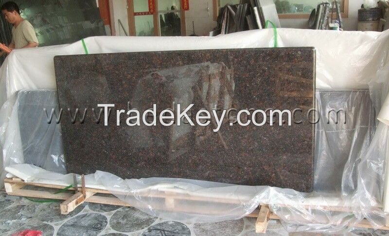 Tan Brown Granite Kitchen Countertops For Sale