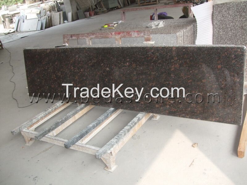 Tan Brown Granite Kitchen Countertops For Sale