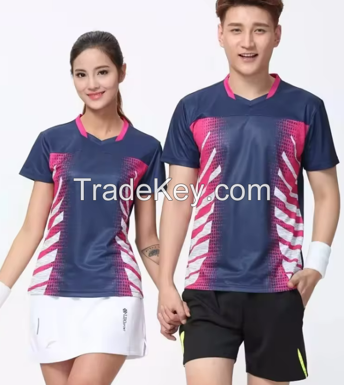 Badminton/Women&#039;s Badminton Uniforms Wholesale Sportswear New Design Badminton Jersey and Jersey Designs