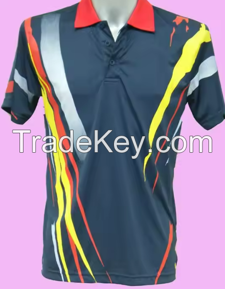 Custom Sublimation Badminton Jersey 100% Polester