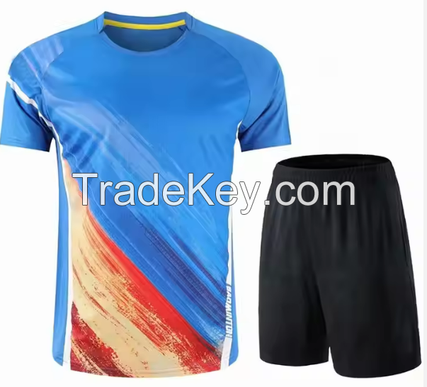 2024 New Badminton Uniforms High Quality Sublimation Sportswear Fashion Badminton Clothing