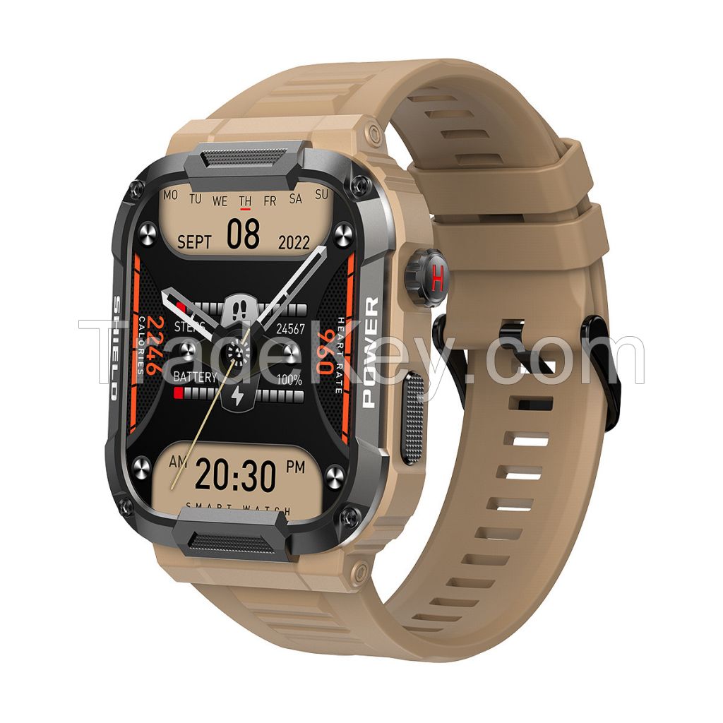 Cross-border MK66 smart bracelet Bluetooth call sleep health monitoring ultra-long life waterproof outdoor sports watch