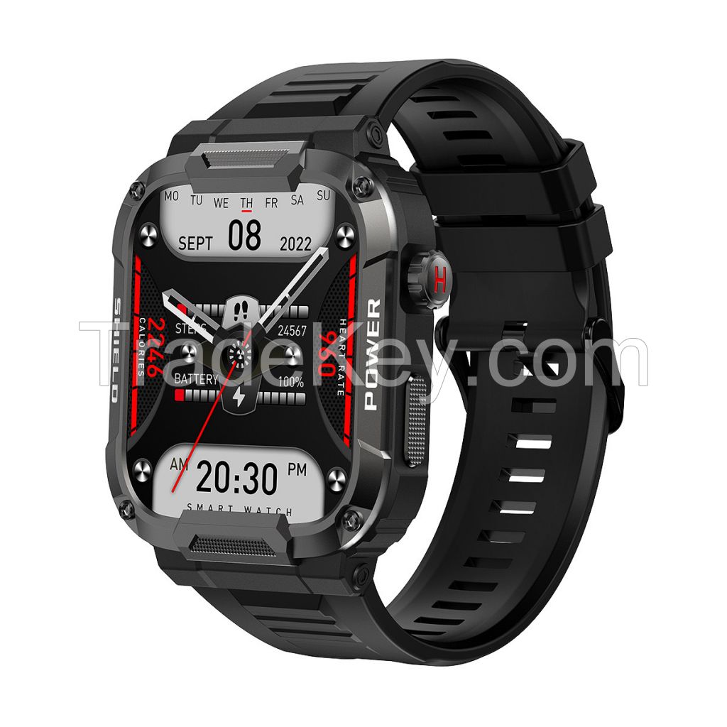 Cross-border MK66 smart bracelet Bluetooth call sleep health monitoring ultra-long life waterproof outdoor sports watch