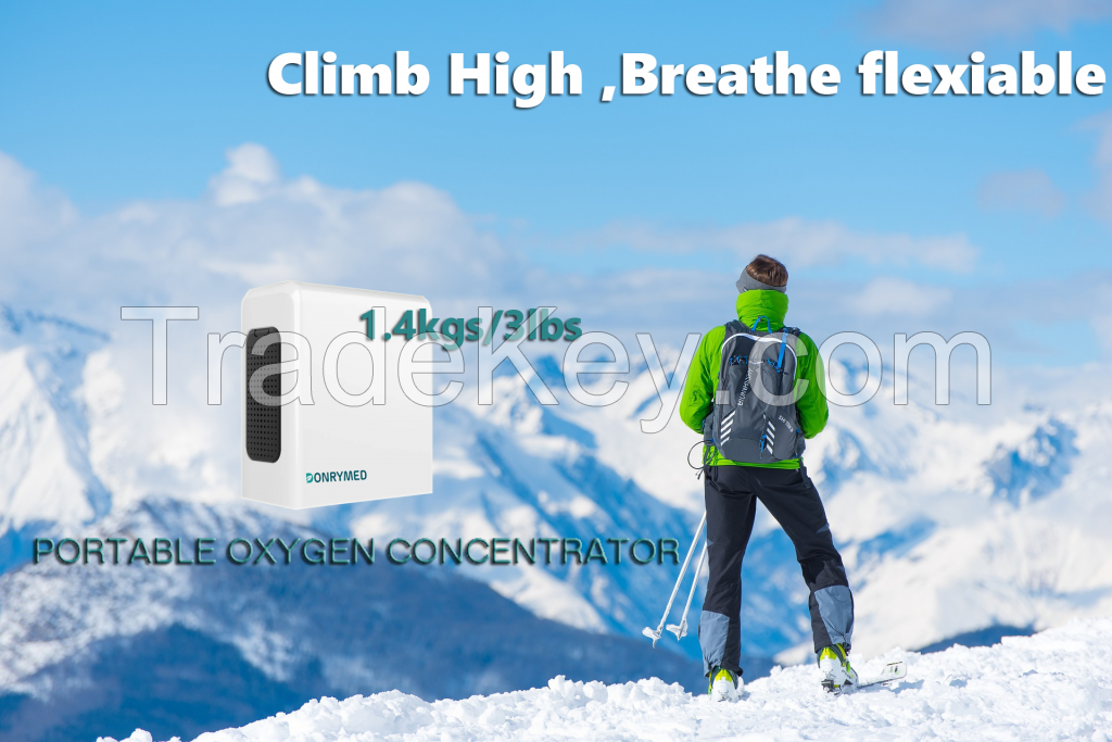 Portable oxygen concentrator