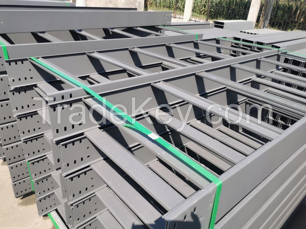 Heavy Duty Hot Dipped Galvanized Anti-Corrosion and Long Life Ladder Type Cable Trays