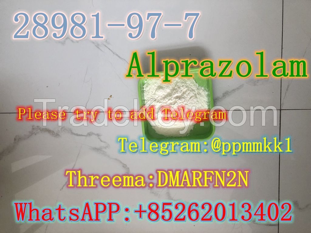 CAS  28981-97-7 Alprazolam 