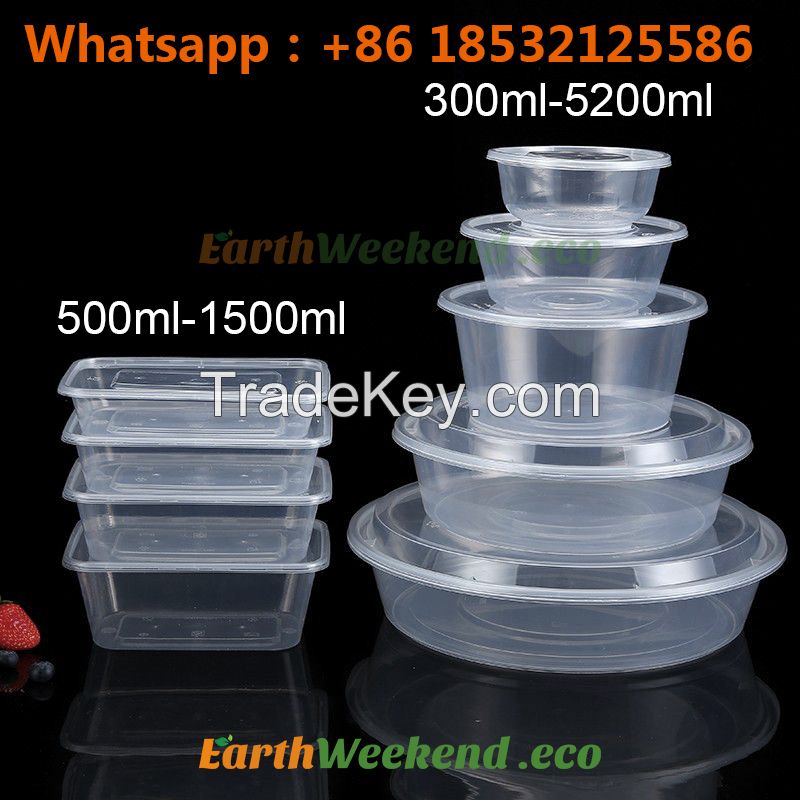 Plastic Disposable Packaging Boxes