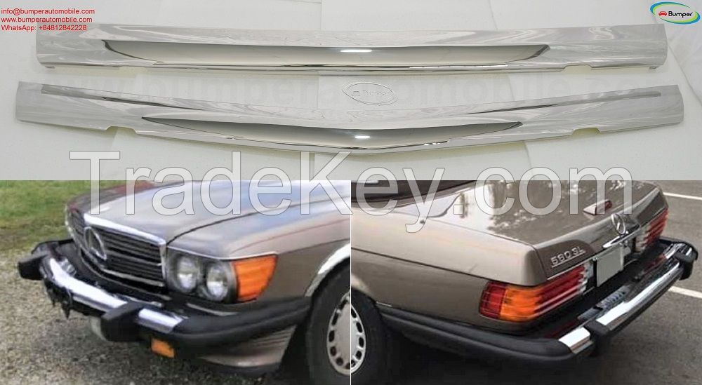 Mercedes Benz R107 C107 W107 US style (1971-1989) Bumpers