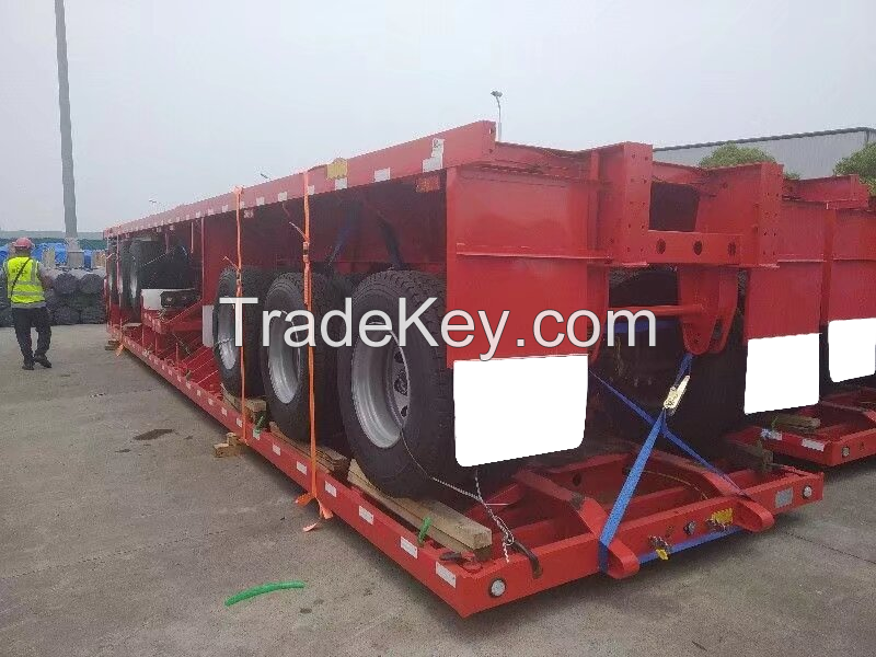 Extendable Platform Semi Trailer | Platform Semi Trailer, owboy Semi Trailer | Lowboy Semi Trailer for Sale