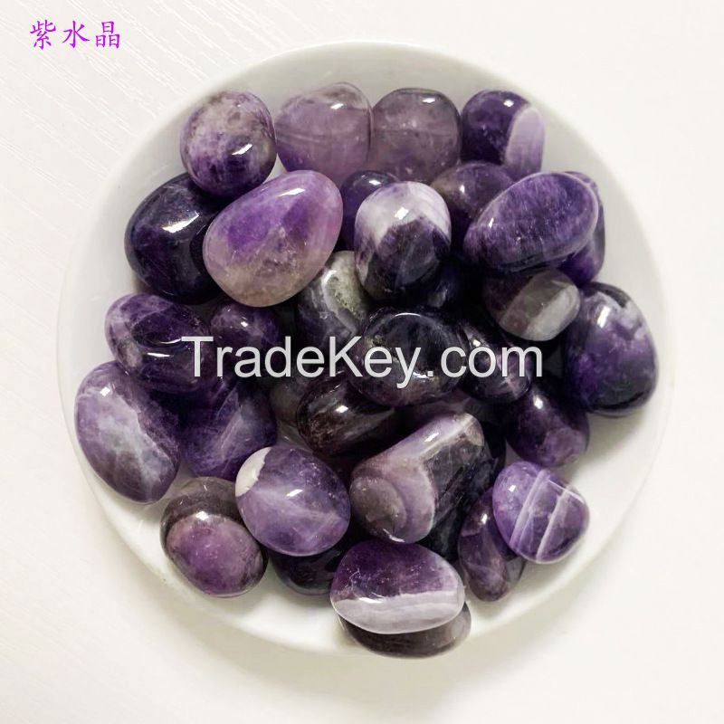 Wholesale natural crystal stone large grain crystal gem home fish tank decoration pieces aroma diffused stone