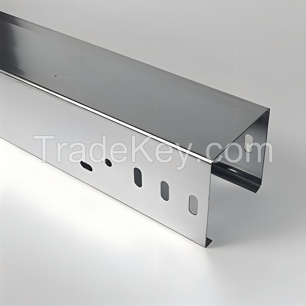 Waterproof, Fire-Resistant and Corrosion-Resistant Galvanized Bridge, Hot-DIP Galvanized Trough Type Cable Tray