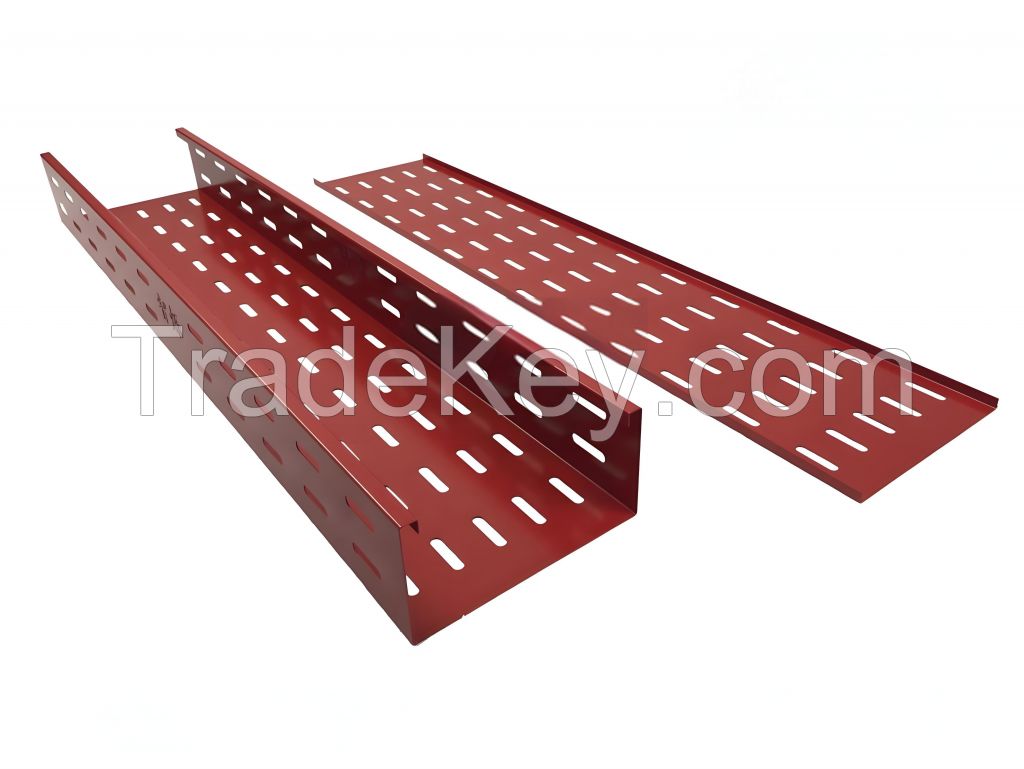 Traditional Tray Cable Tray and Perforated Cable Tray Galvanized Steel