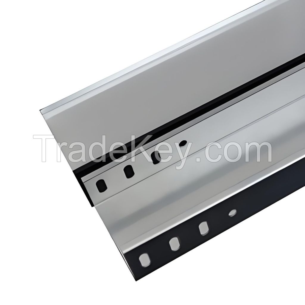 Ventilated or Perforated Trough Stainless Steel Cable Tray