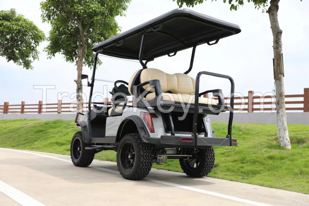 Electric 4 Seater Golf Cart/Buggy lifted