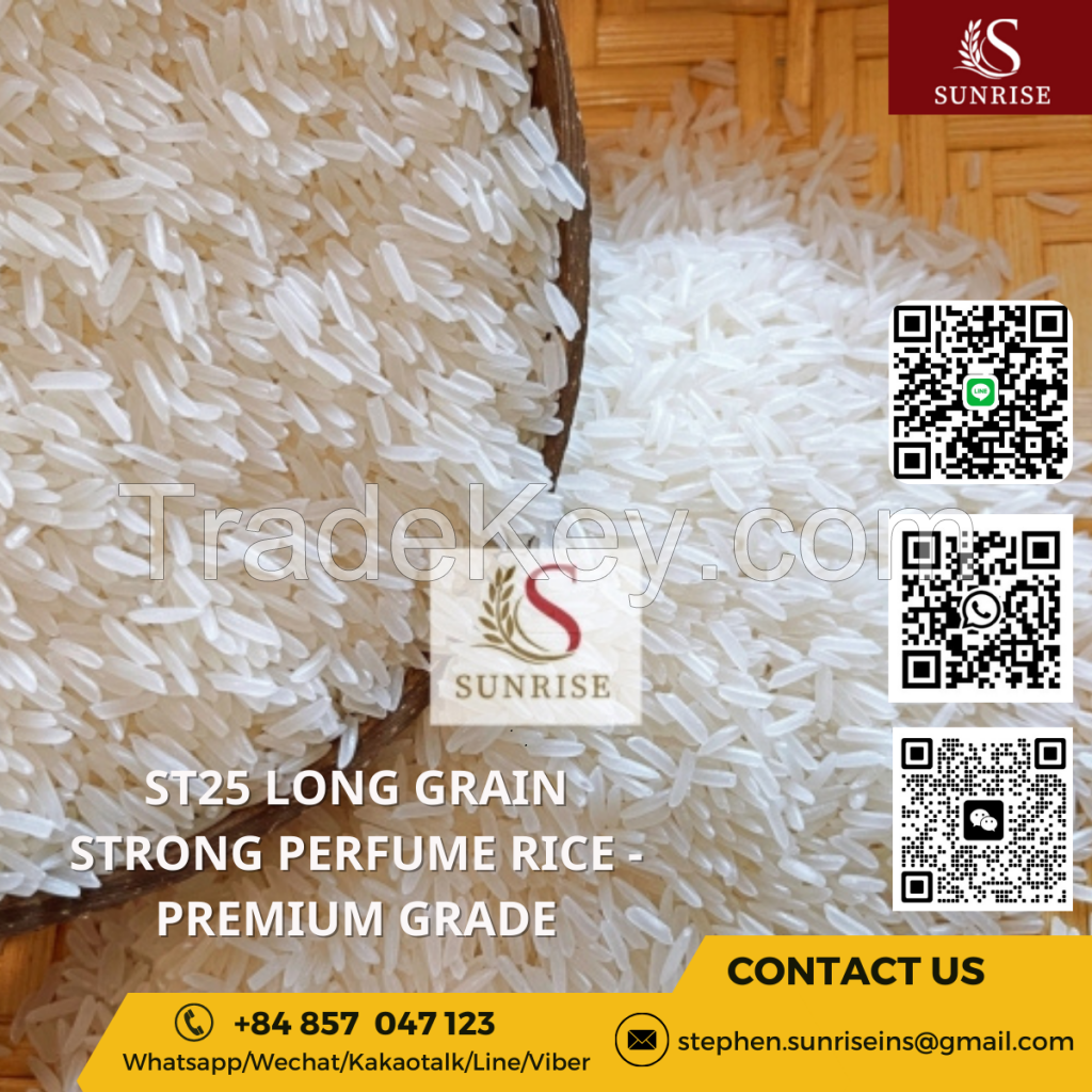 ST25 LONG GRAIN STRONG PERFUME RICE - PREMIUM GRADE|THE WORLD&acirc;S BEST RICE AWARD