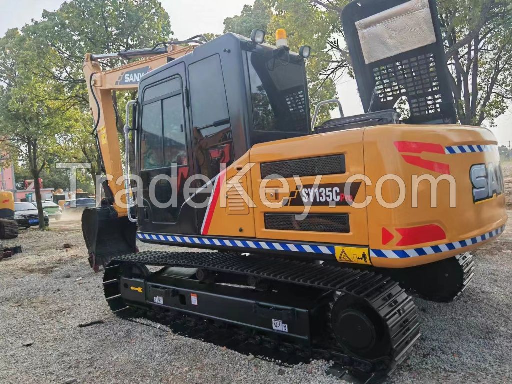 Sany 135 model excavator