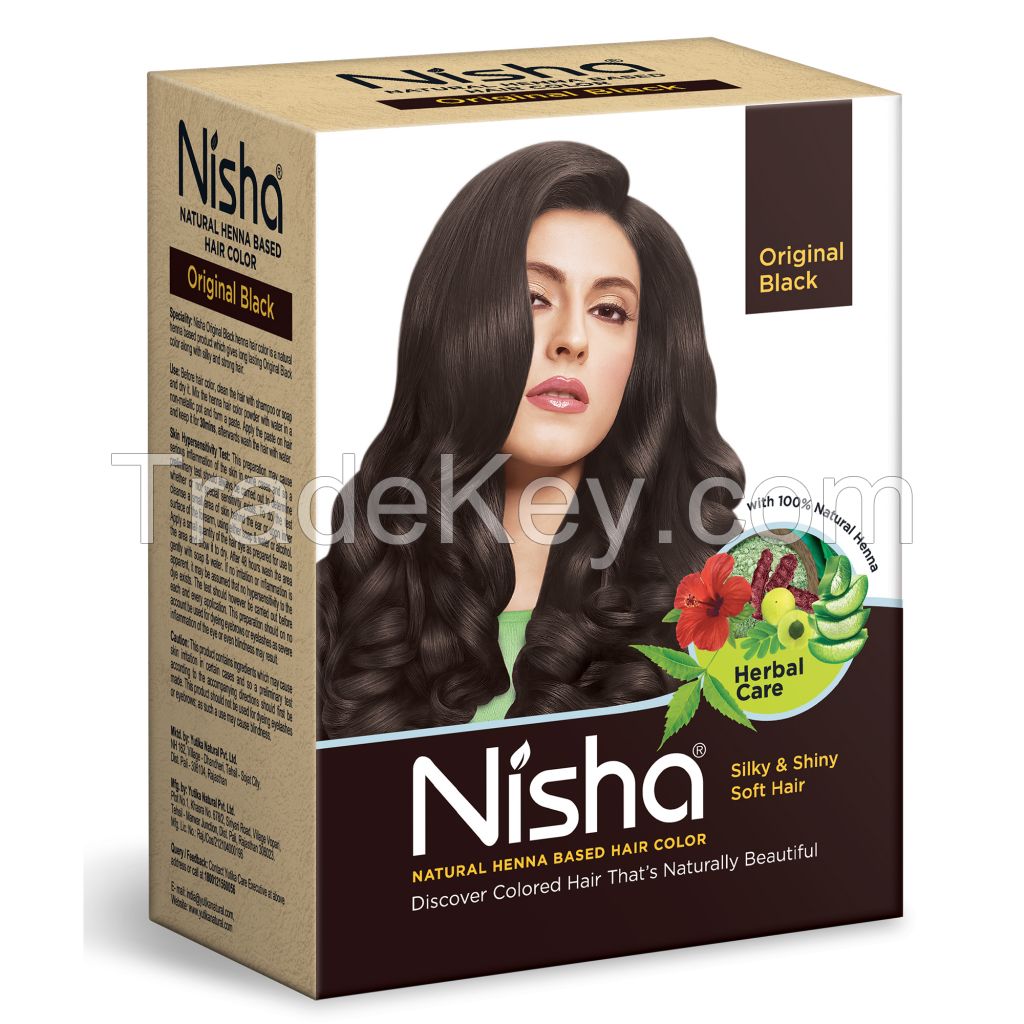 Nisha Henna Based hair color