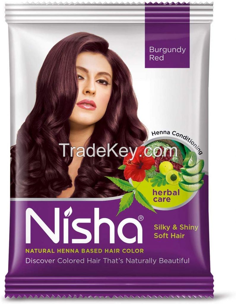 Nisha Henna Based hair color