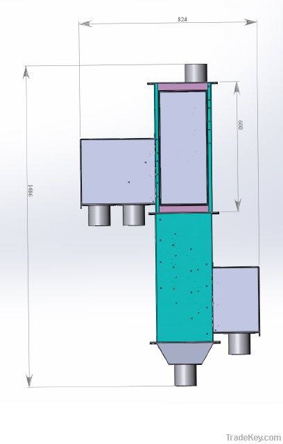 Vibroscreening sieve NPT-150 with non-clogging screens