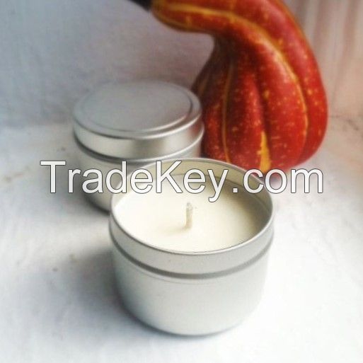 Wholesale Scented Soywax Candles in Tin Travel Candles