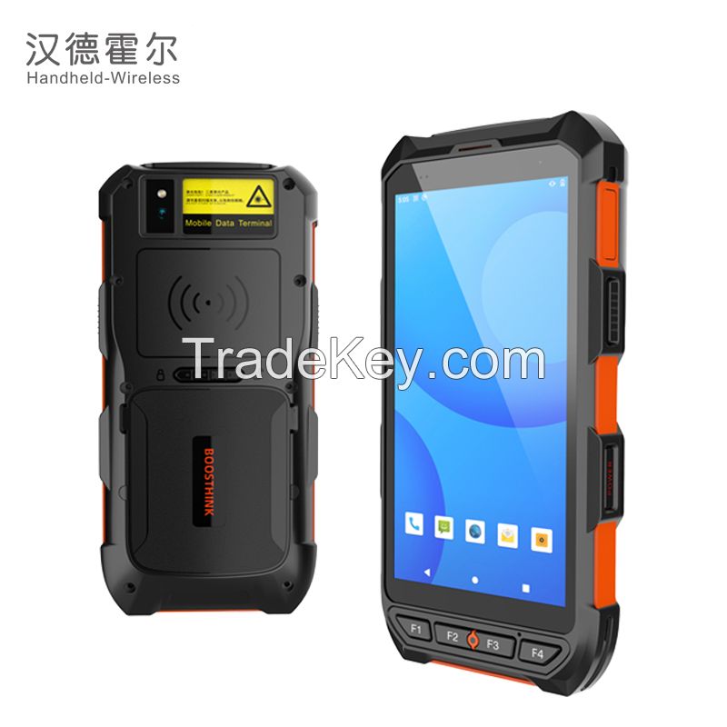 Android Wireless Handheld Reader Uhf Iso 18000-6c/134.2k 125k Iso 11784/11785 Rfid Reader