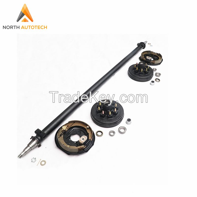 7K 8 Lug Electric Brake Axle for American/Australian Market