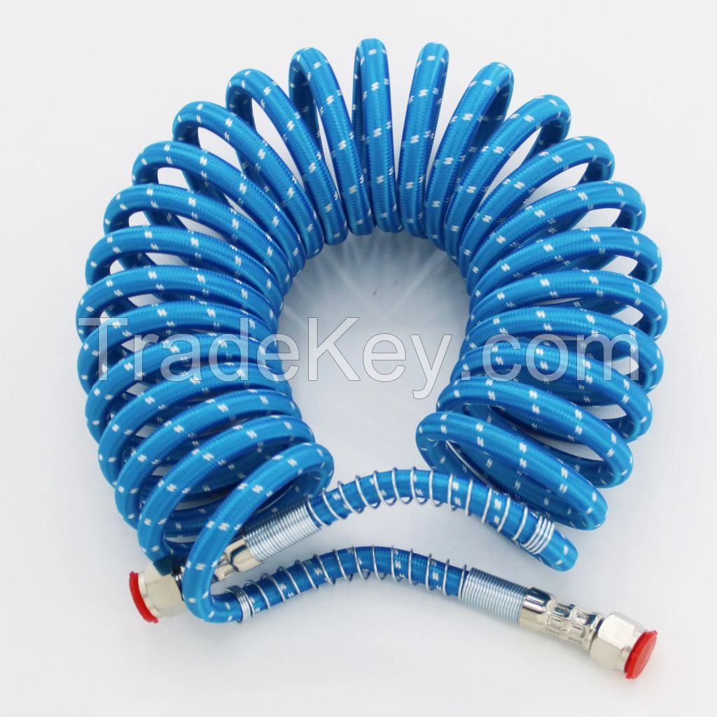 High quality nylon outer braided double explosion-proof trailer hose