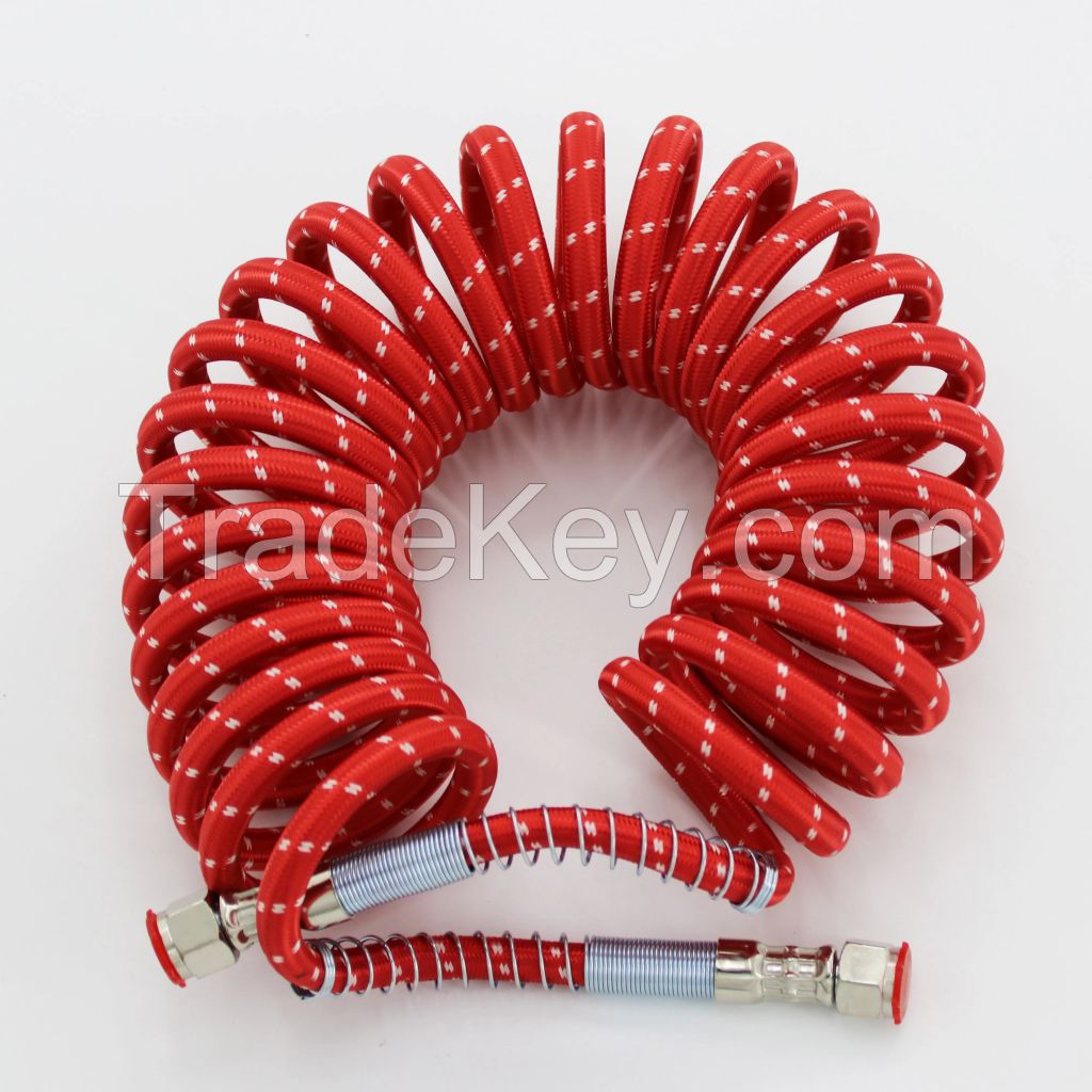 High quality nylon outer braided double explosion-proof trailer hose