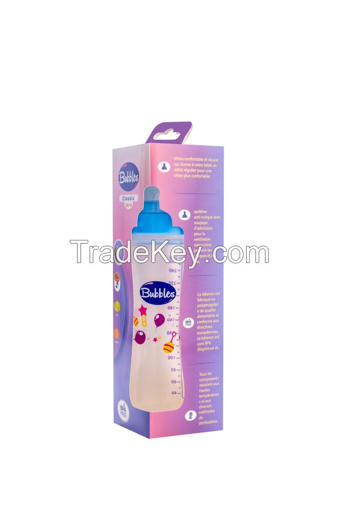 Classic Feeding Bottles 260 ML without hand