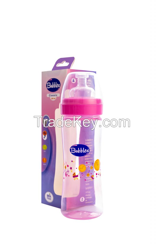 Classic Feeding Bottles 260 ML without hand