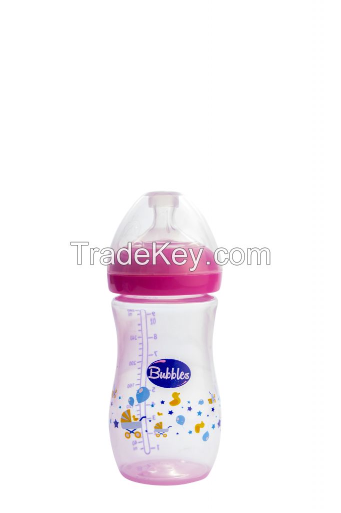 Natural Baby Feeding Bottle without Hand 280ml