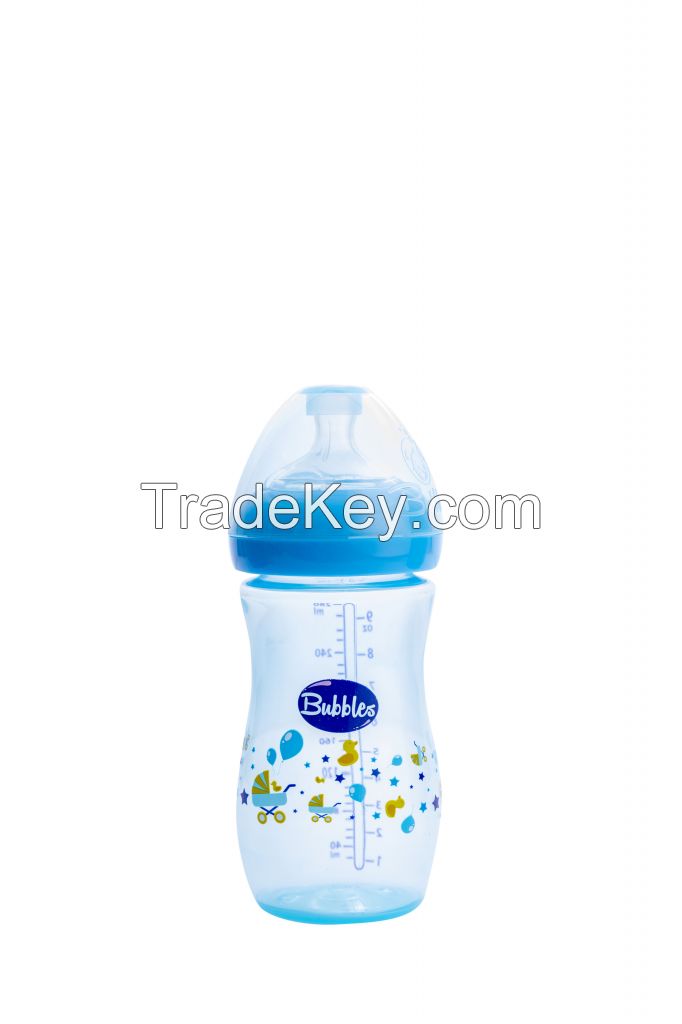 Natural Baby Feeding Bottle without Hand 280ml